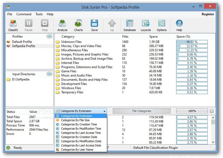 Disk Sorter Pro 1 Download Disk Sorter Enterprise 12.4.16