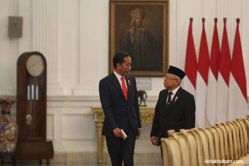jokowi maruf Survei Median: 55,4% Puas dengan Kinerja Jokowi-Ma'ruf