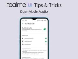 Cara mengaktifkan dan menggunakan Dual Earphones di realme UI