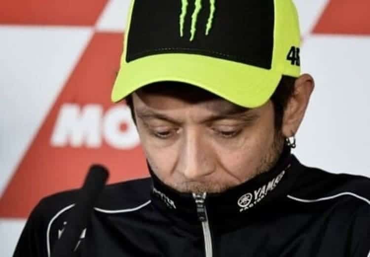 Pebalap Monster Energy Yamaha Valentino Rossi. AFP Rossi Bocorkan Kemungkinan Yamaha Turunkan 5 Pembalap pada MotoGP 2021
