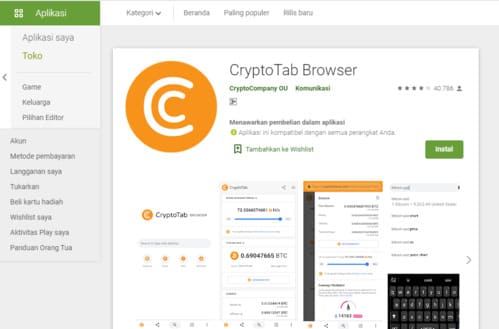 Cryptotab 10 Rekomendasi Browser Ringan dan Cepat Untuk Smartphone 2020