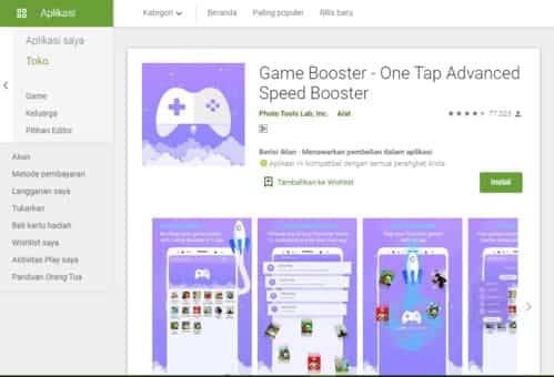 GameBooster One Tap Advanced Speed Booster 5 Aplikasi Game Booster Terbaik Bermain Game Online Anti Lag