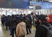 Antrian Penumpang di Stasiun Bogor Masih Terjadi