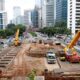 Konstruksi Fase II MRT Sempat Berhenti, Konstruksi Proyek MRT Jakarta Fase II Sudah Dimulai Lagi