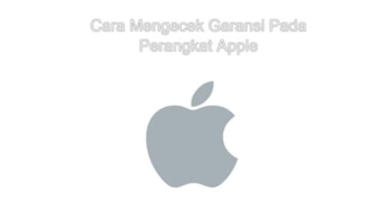 apple logo 1 Cara Mengecek Garansi Pada Perangkat Apple