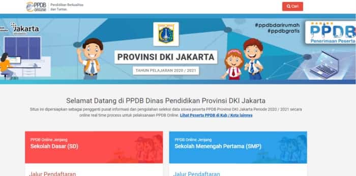 PPDB JAKARTA Cara Daftar PPDB DKI Jakarta 2020 Tahap Akhir, Berikut Jadwal dan Ketentuannya