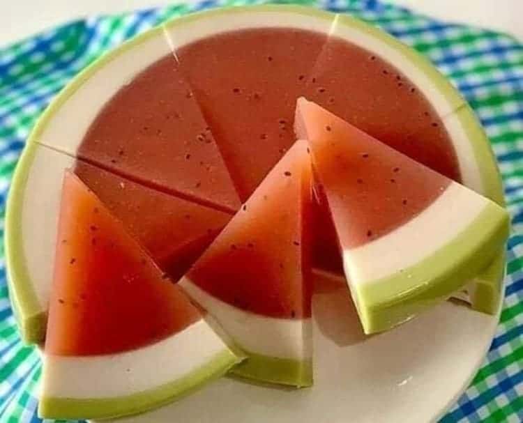 puding semangka 1 Resep Unik Membuat Puding Semangka