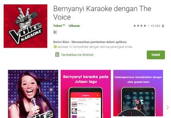the voice 5 Aplikasi Karaoke Android Terbaik Yang Membuat Bahagia