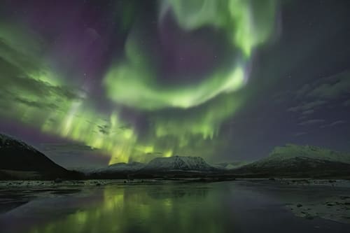 aurora green Sicantik Aurora Cahaya Warna-Warni Penghias Langit Kutub