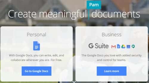 google docs 4 Aplikasi Yang Bisa Membantu Operasional Bisnis Sampingan
