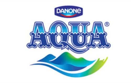 logo aqua Tips Psikologi Warna Untuk Desain Logo