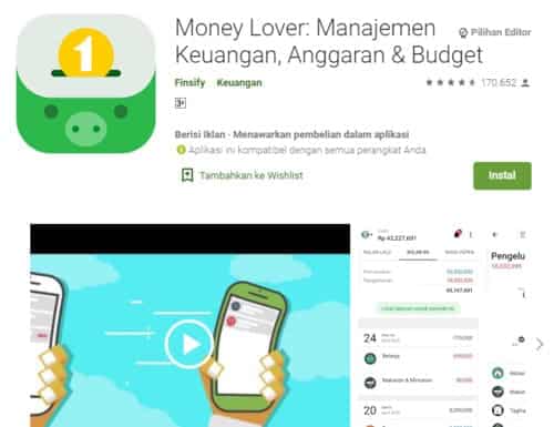 money lover 5 Aplikasi Pengatur Keuangan Populer