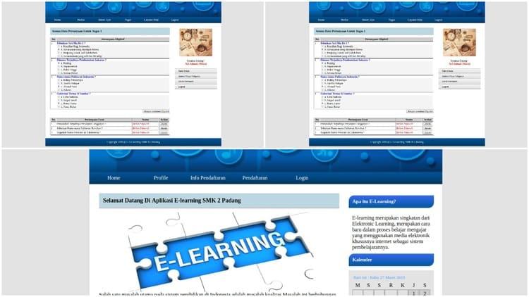 E Learning Berbasis Web Source Code E-Learning Berbasis Web (Soal Essay + Objektif)