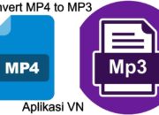 Cara Convert MP4 To MP3 Diaplikasi VN