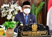 Gubernur Laporkan Perkembangan COVID-19 Kepada Presiden Jokowi