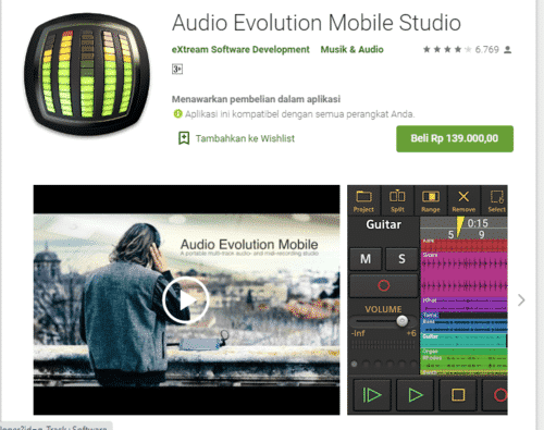 audio evolution 5 Aplikasi Buat Edit Suara Di HP, Dijamin Mudah!