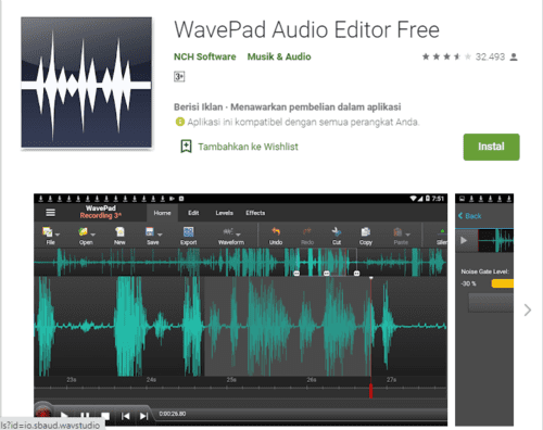 wavepad audio 5 Aplikasi Buat Edit Suara Di HP, Dijamin Mudah!