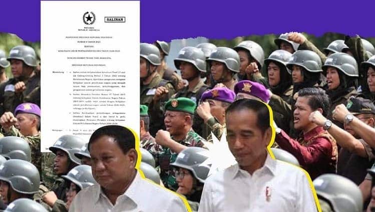 Komponen Cadangan Memahami Komponen Cadangan Untuk Pertahanan, Yang Dilontarkan Prabowo, Diteken Jokowi