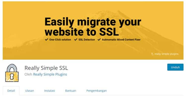 Really Simple SSL 5 Plugin SSL Terbaik Untuk WordPress, Gratis dan Berbayar