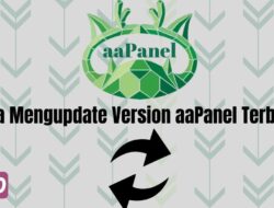 Cara Mengupdate Version aaPanel Terbaru