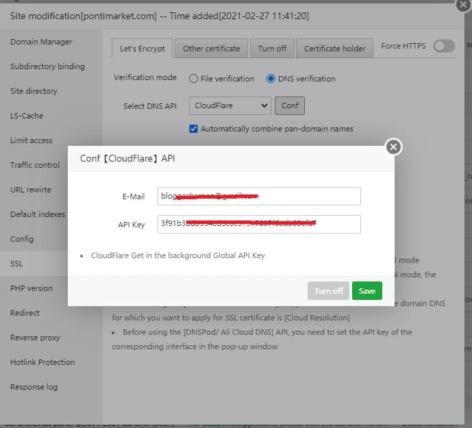 Screenshot 454 Cara Pasang SSL Pada aaPanel Menggunakan Cloudflare
