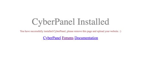 cyberpanel8 Cara Menginstal CyberPanel di VPS Ubuntu 20.04 (UPCLOUD)