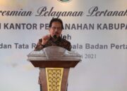 Menteri ATR/BPN Dan Bupati Bogor Resmikan Kantor Perwakilan BPN Cileungsi