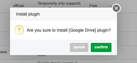 google drive 2 Cara Backup File Website di aaPanel Menggunakan Google Drive