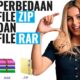 Perbedaan Antara Jenis File ZIP dan File RAR Perbedaan Antara Jenis File ZIP dan File RAR, Salah Satunya Kecepatan Kompresi
