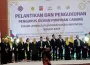 Jhonny Thomas Dilantik Ketua Forum Lembaga Pelatihan Vokasi DPC Bogor Raya Periode 2023 – 2028