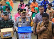 Kapolda Riau Dan Danrem Solid Bantu Korban Banjir