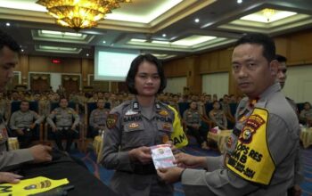 344 Anggota Personil Polres Rohul Ikuti Bimtek PAM TPS