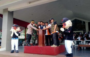 PJ Bupati Pimpin Apel Siaga Pengawas Pemilu 2024